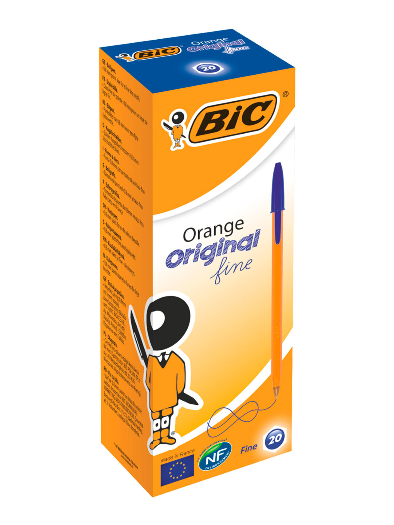 Ручка шариковая BIC 20 шт. - фото 10