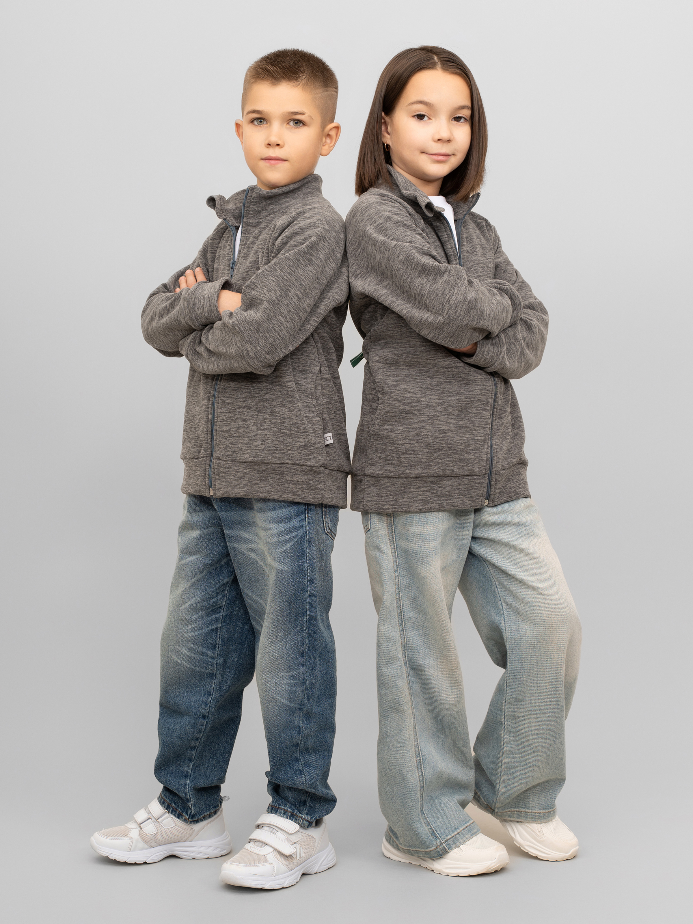 Толстовка ULTRA 689/1кт-Ул серый - фото 5