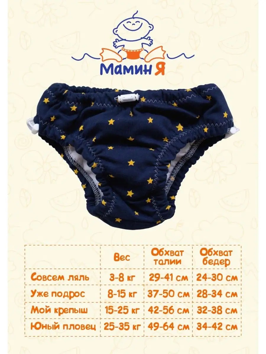 Многоразовые подгузники Мамин Я Onesize - фото 16