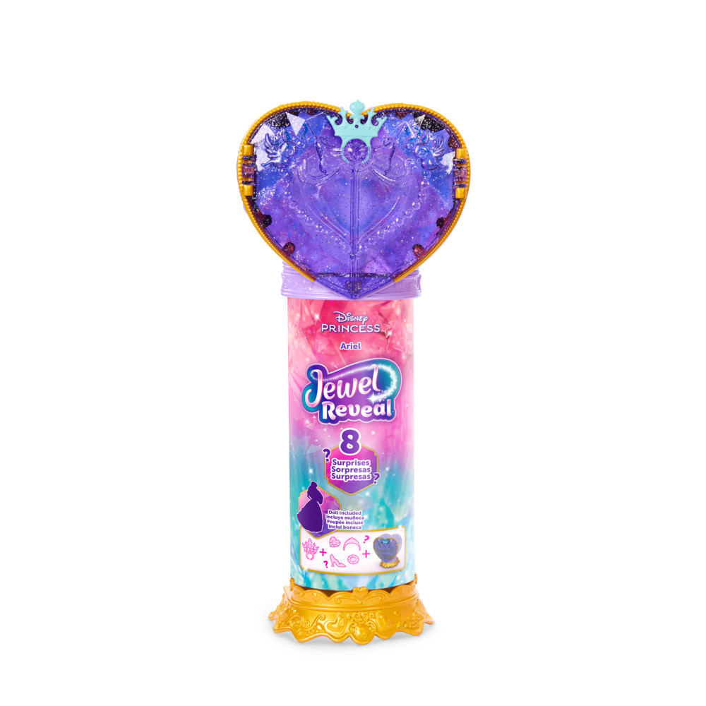 Кукла модельная Disney Princess Jewel Reveal Ariel высота 29 см JHL49 - фото 2