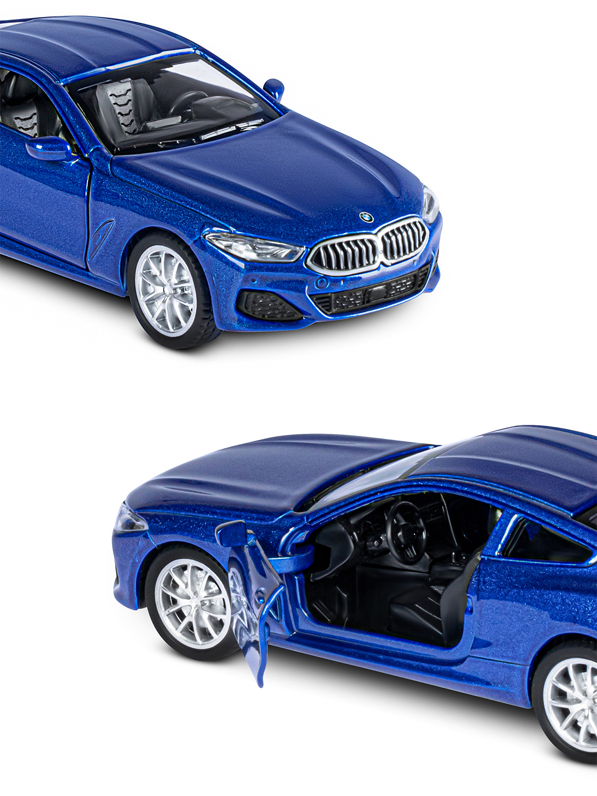 Автомобиль АВТОпанорама BMW M850i Coupe 1:44 JB1251478 - фото 8