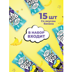 Чупа-чупсы PARU банан 15 шт