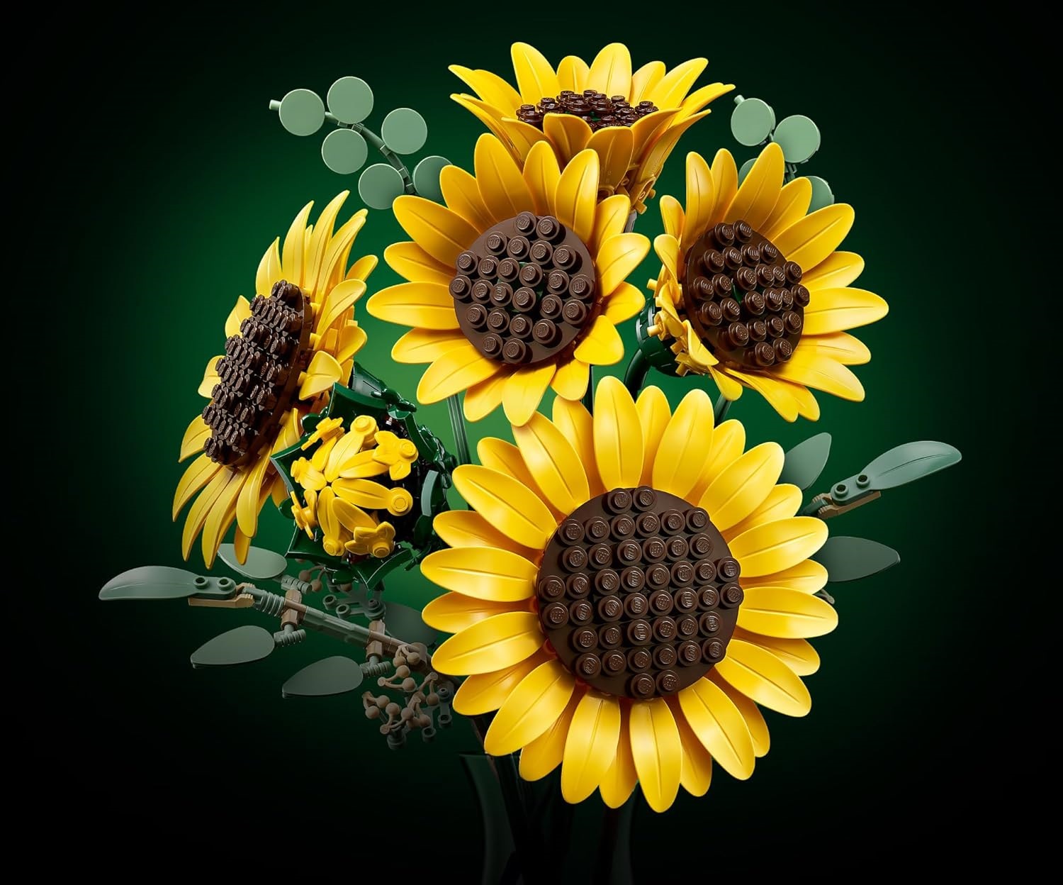 Конструктор LEGO Ideas Цветочный букет подсолнухов 686 дет. - фото 4