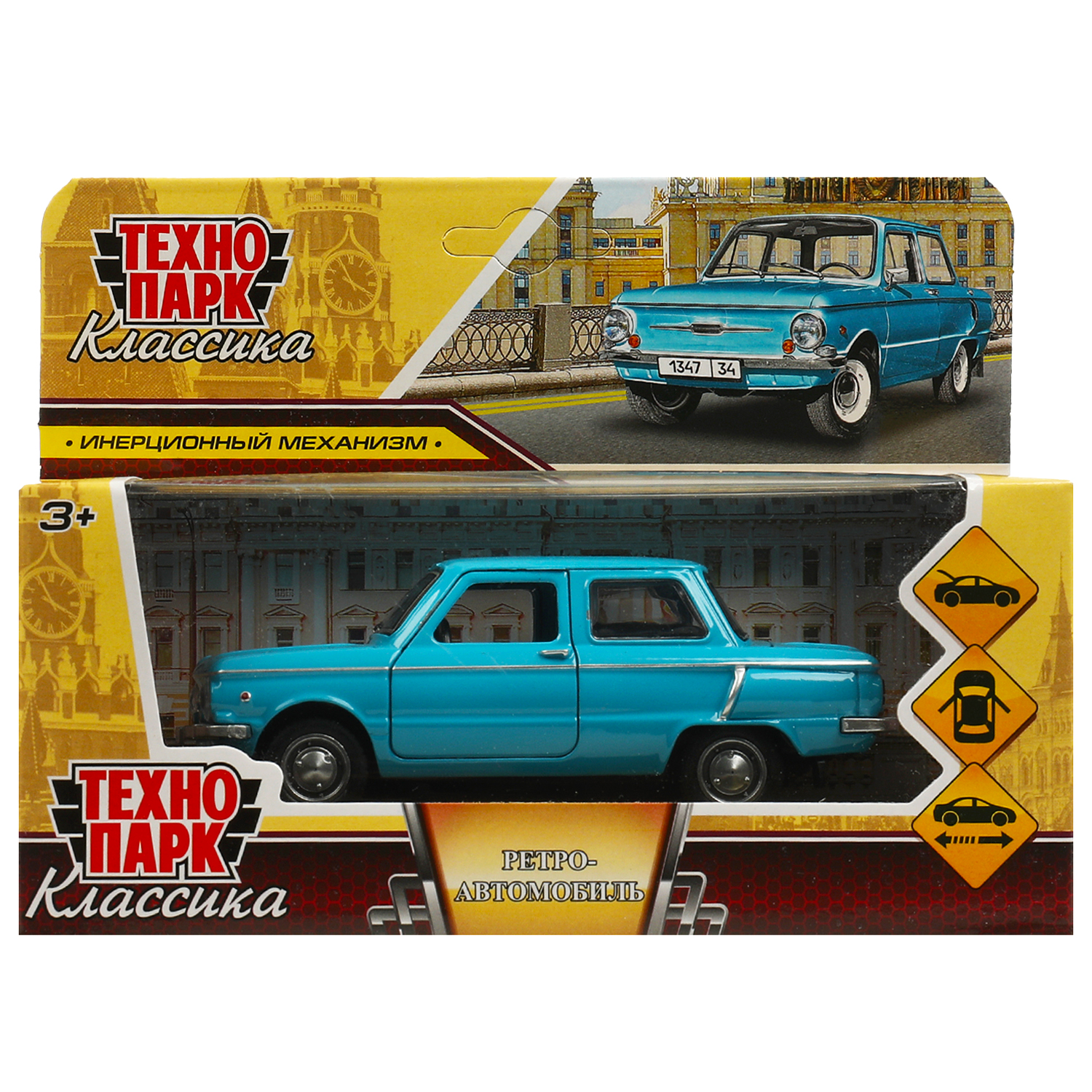 Автомобиль Технопарк Ретро 371220 - фото 2