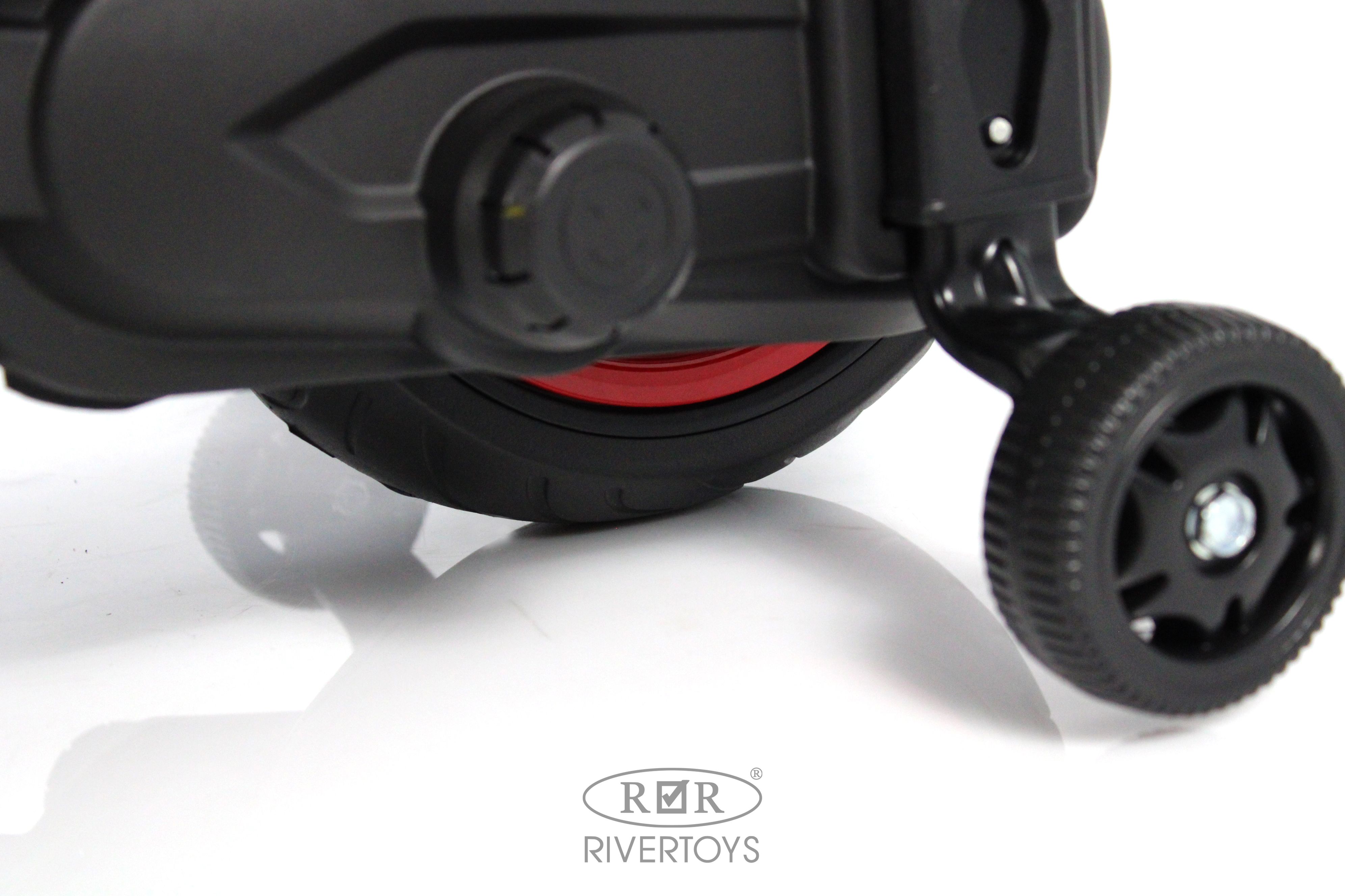 Электромобиль RIVERTOYS Z555ZZ-BEIGE-RED - фото 22