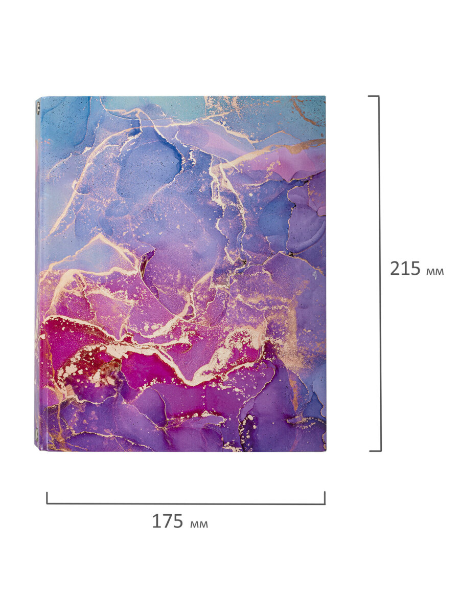 Тетрадь со сменным блоком Brauberg клетка 120 лист. - фото 7