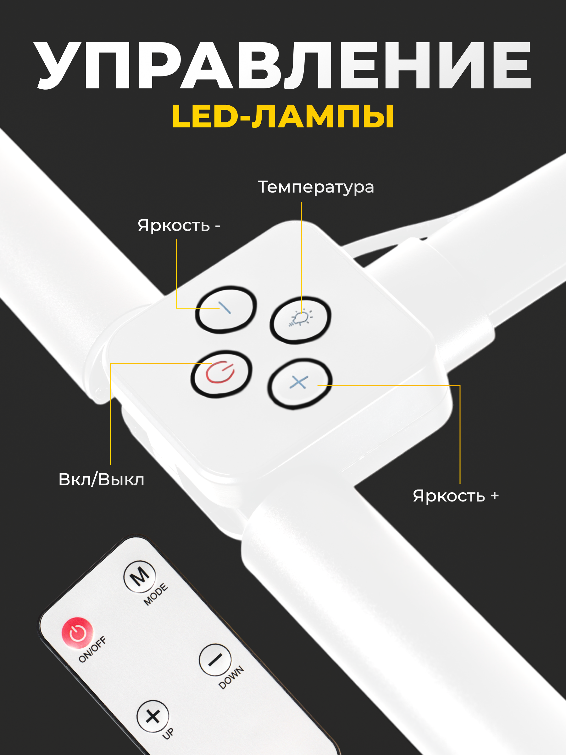 Лампа HomDoctor Настольная, бестеневая - фото 3