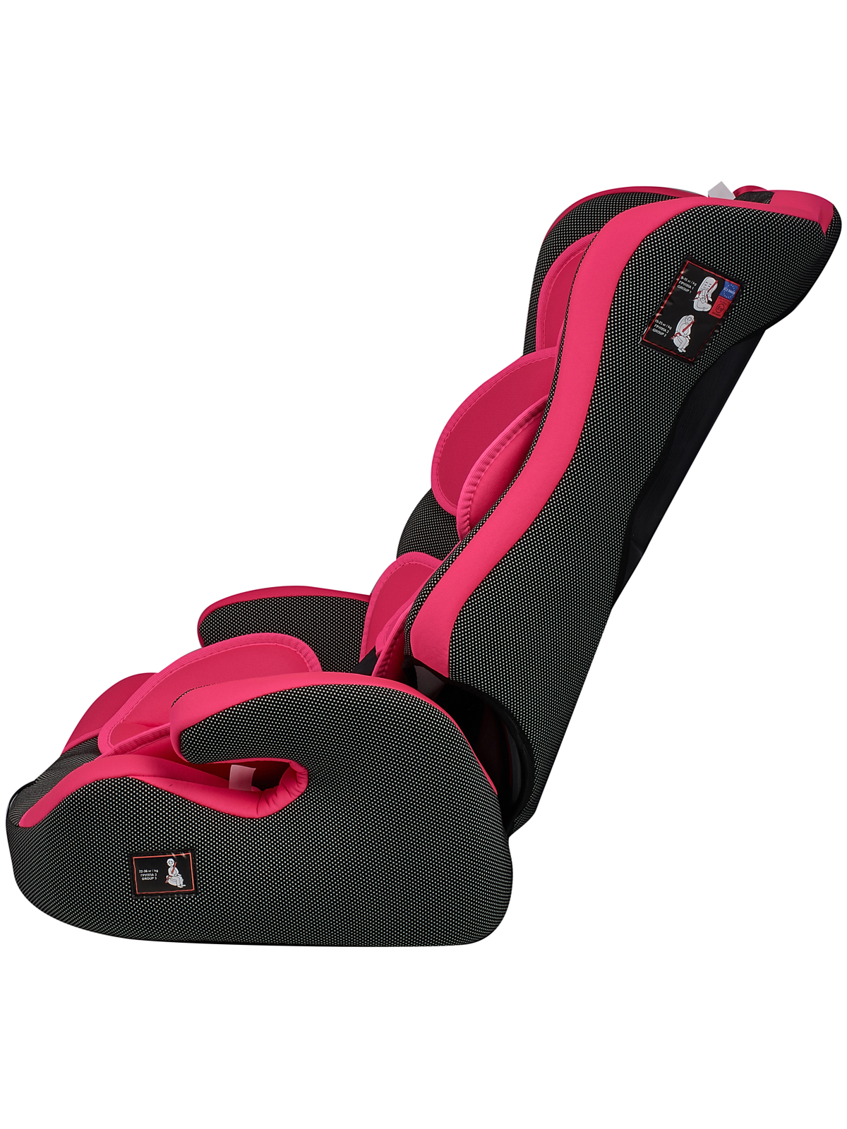 Автокресло Teddy Bear 513R/18 pink-black dot 1/2/3 (9-36 кг) - фото 4