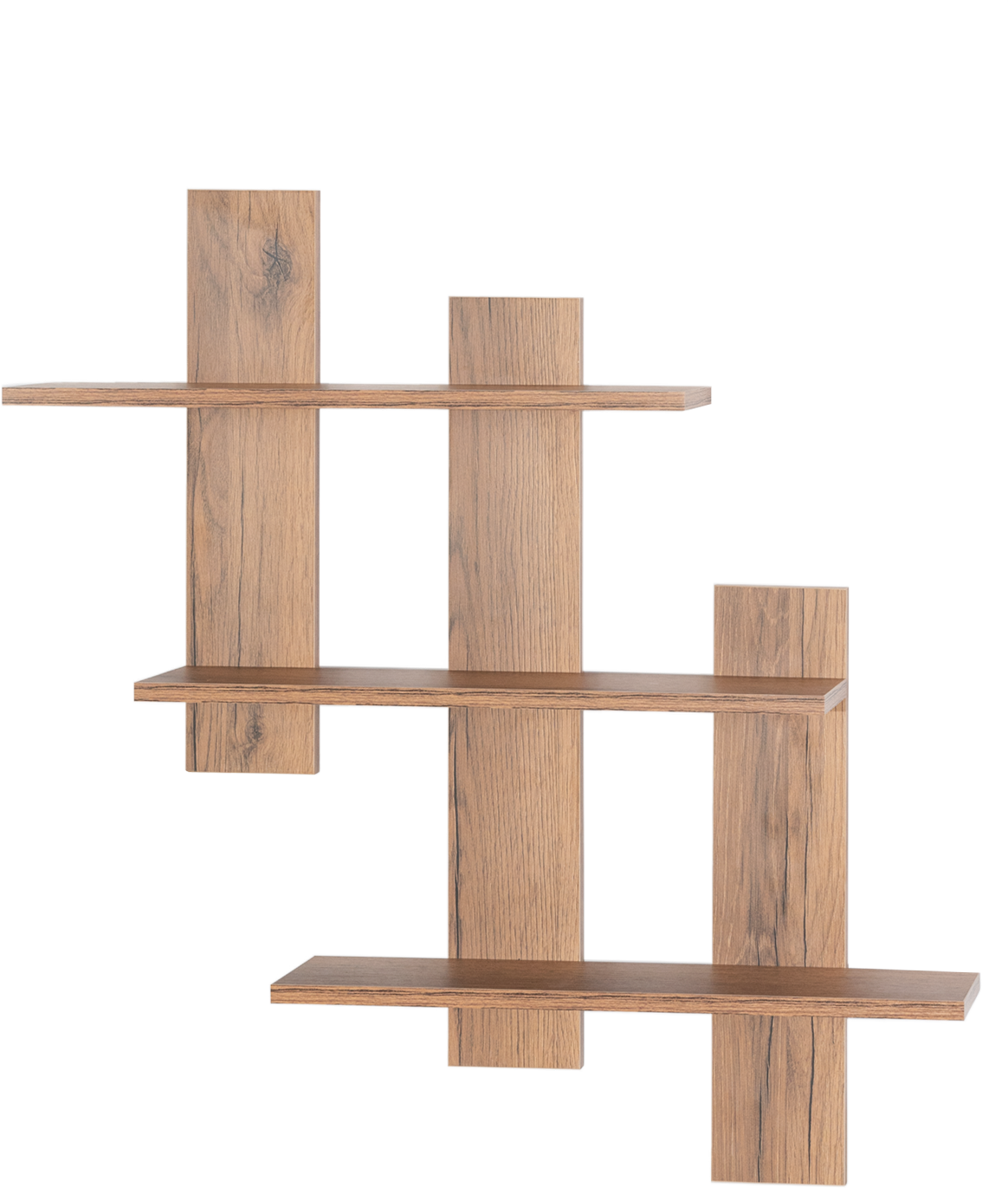 Полка для игрушек Comfort Avenue Камилла дуб Делано Темный 4080 85.5х81.9х13.6 - фото 3