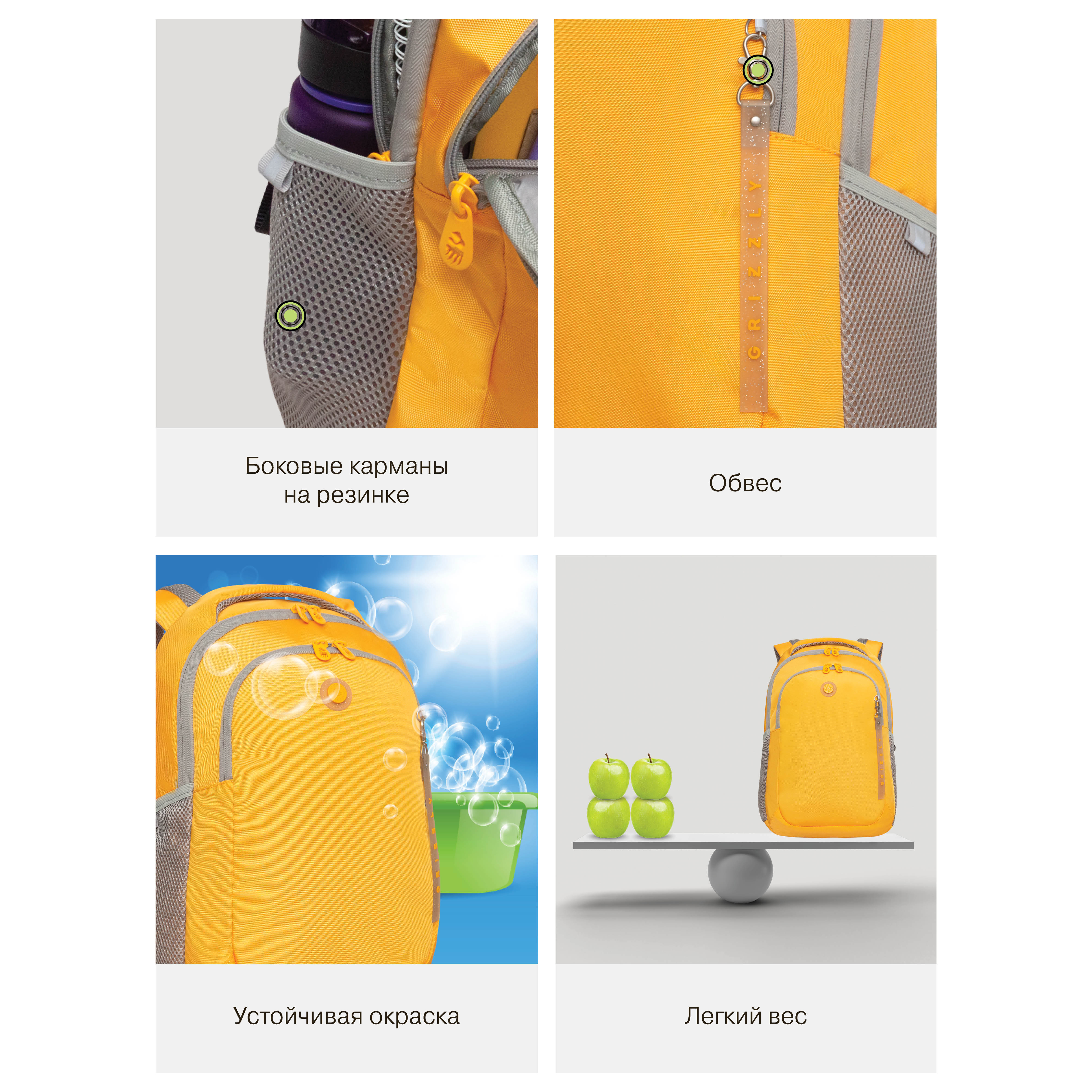 Рюкзак Grizzly для девочки - фото 11