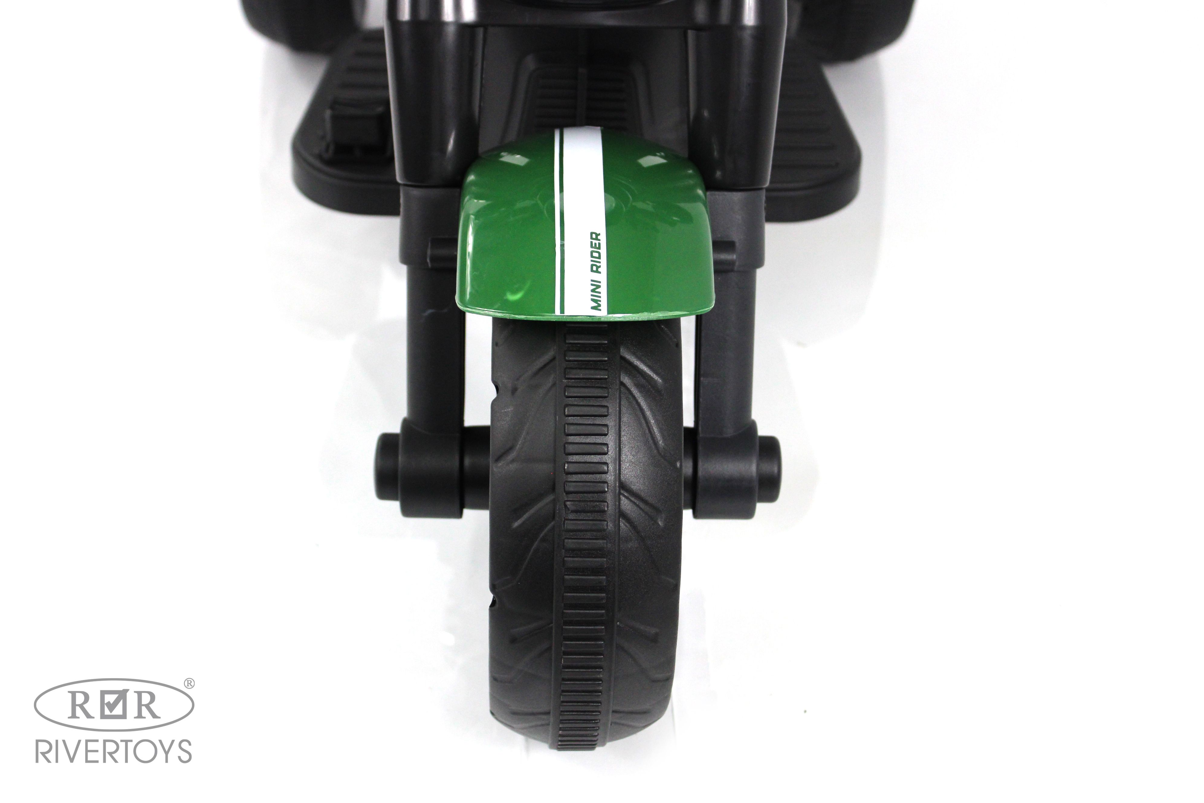 Электромобиль RIVERTOYS G500GG-GREEN - фото 10
