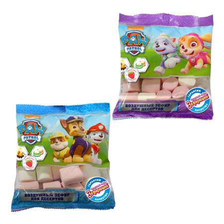 Зефир воздушный Paw Patrol 80г в ассортименте