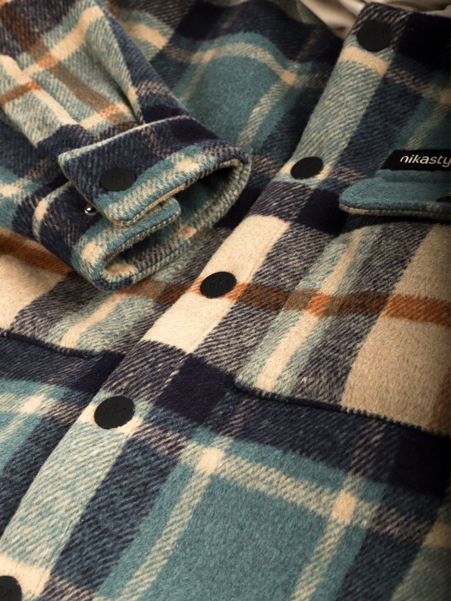 Куртка-рубашка NIKASTYLE 4м8526 мох - фото 9