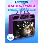 Папка с ручками Brauberg А4