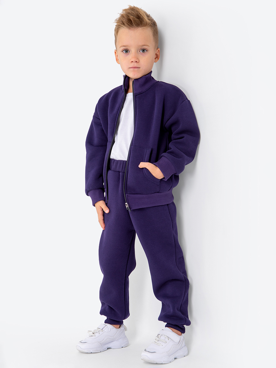 Толстовка и брюки HappyFox HF00156т.синий - фото 6