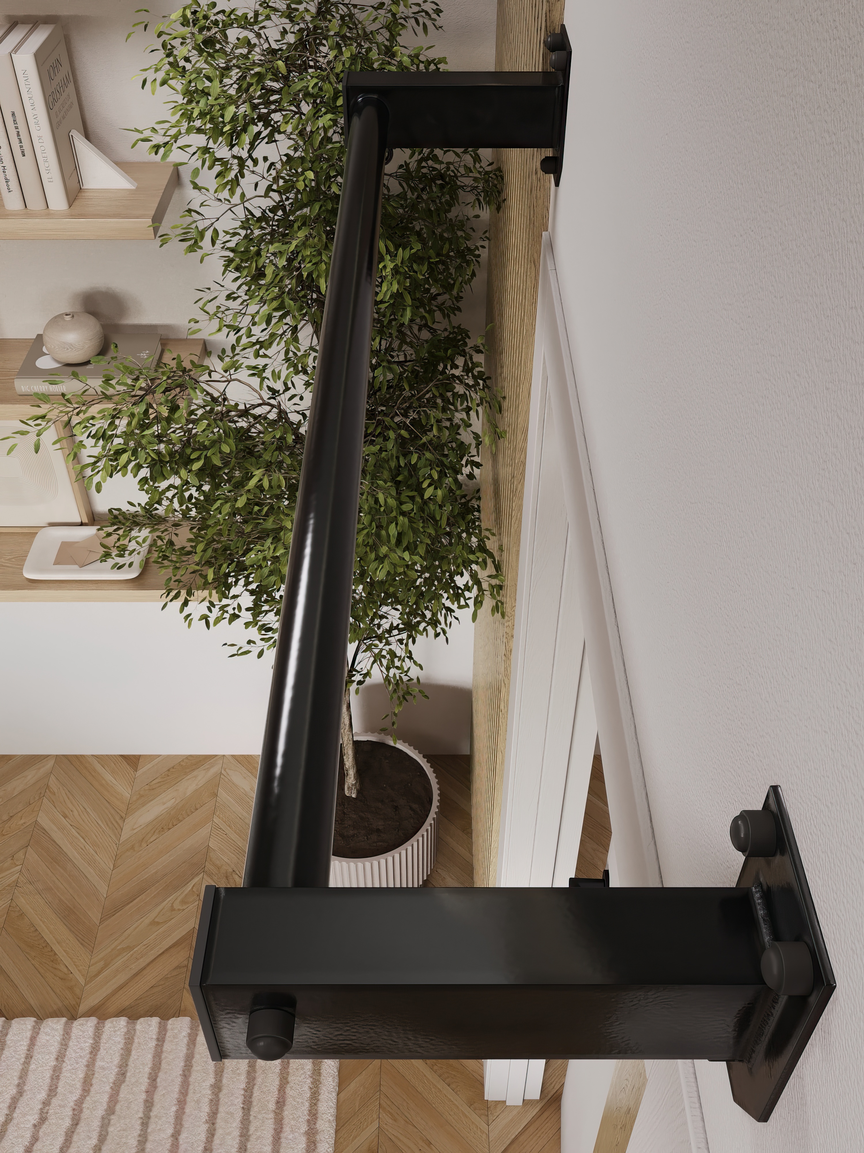 Турник настенный наддверный "Классик"PRO - прорезиненное покрытие - фото 12