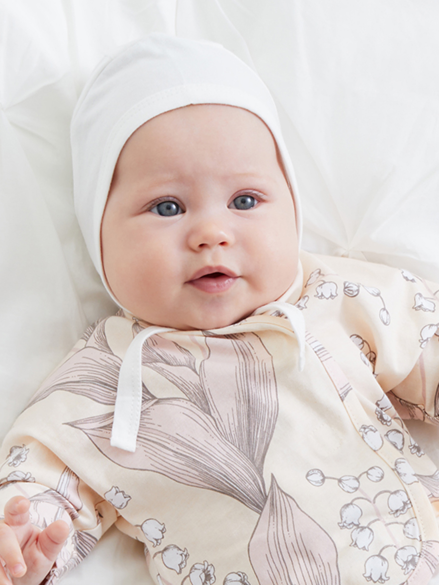 Чепчик 2 шт Happy Baby 90117/pink_milky - фото 6
