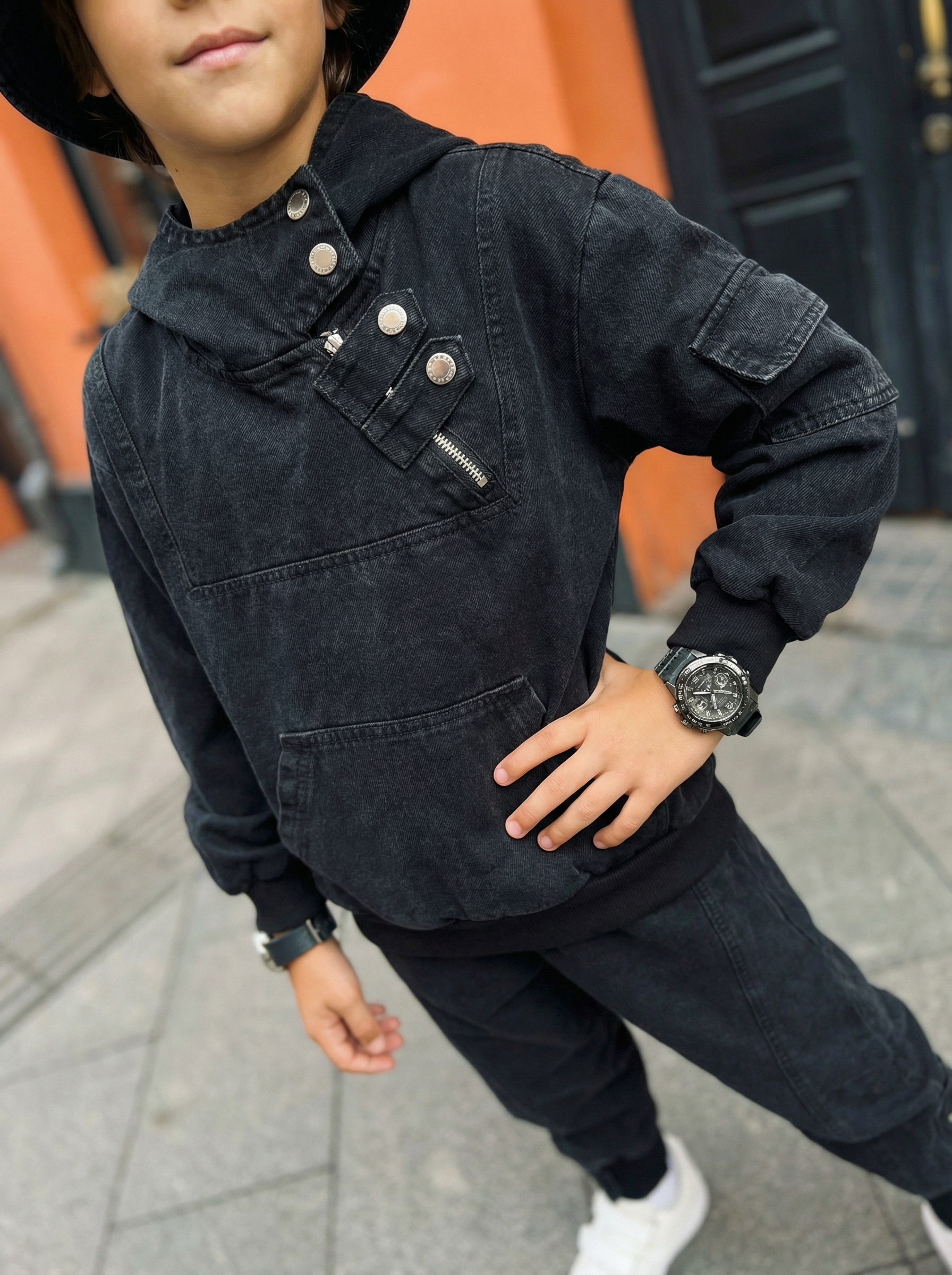 Костюм Artcher КостюмДжинс0001Черный - фото 5