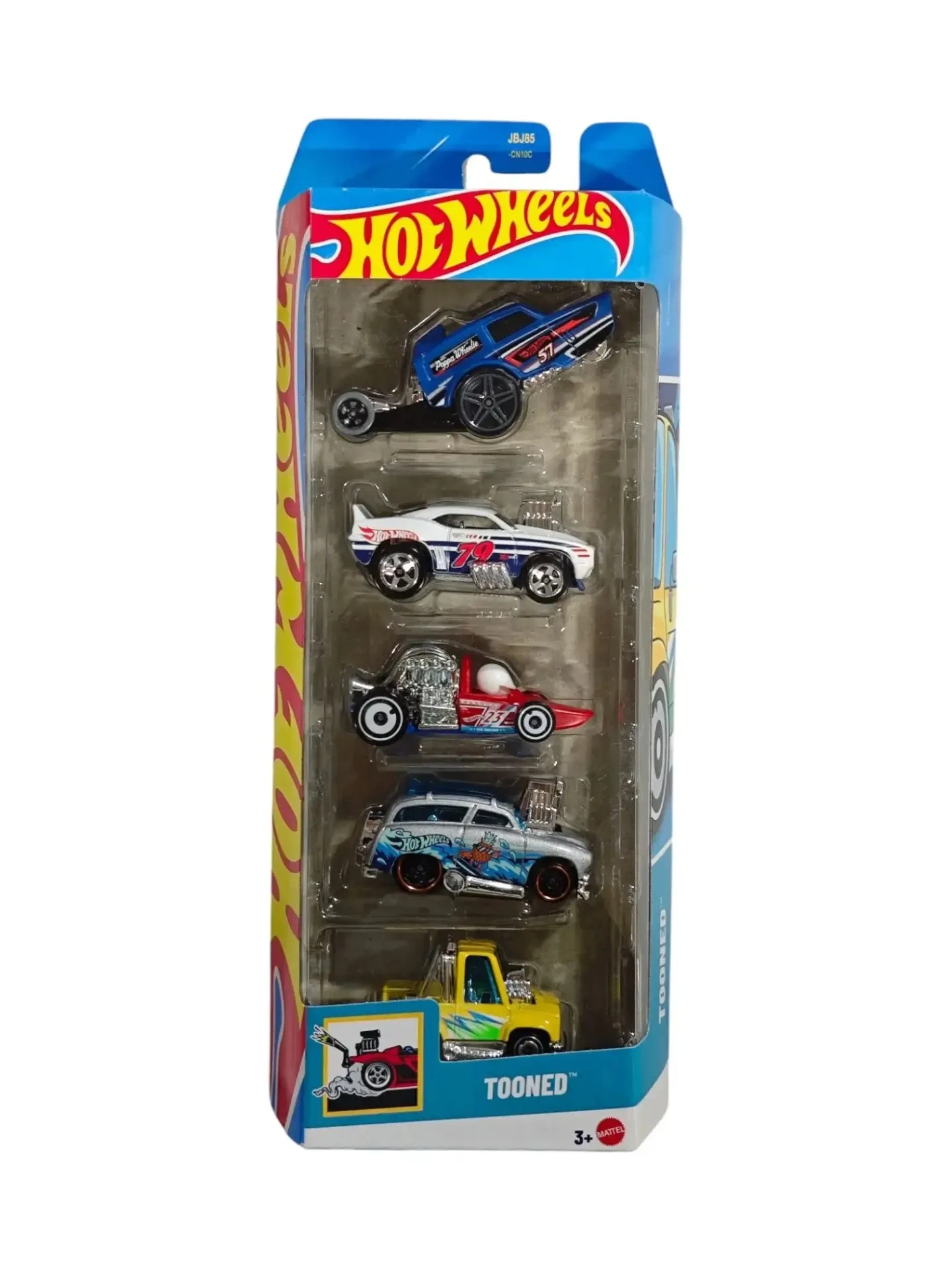 Автомобиль Hot Wheels Tooned 5шт 1:64 JBJ85 - фото 2