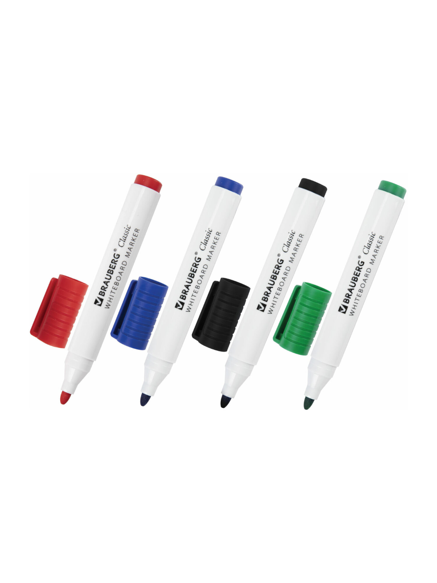 Маркеры Brauberg 4 шт. - фото 7