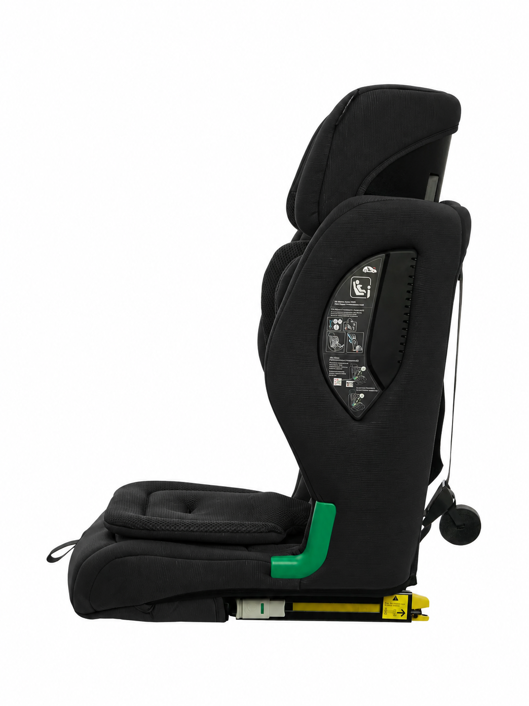 Автокресло BabyGo Flex Isofix 1/2/3 (9-36 кг) черный - фото 12