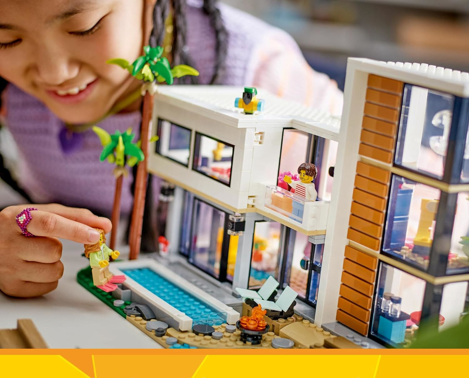 Конструктор LEGO Creator Современный дом блочный - фото 10