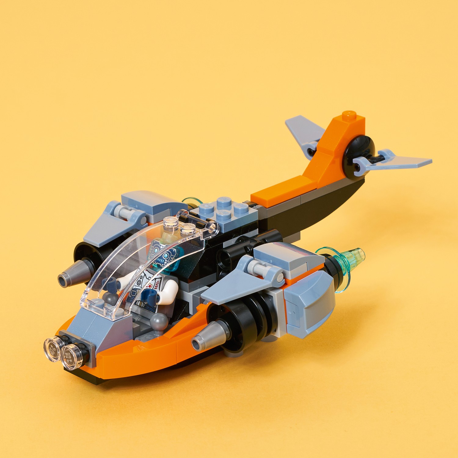 Конструктор LEGO Creator Кибердрон 113 дет. - фото 4