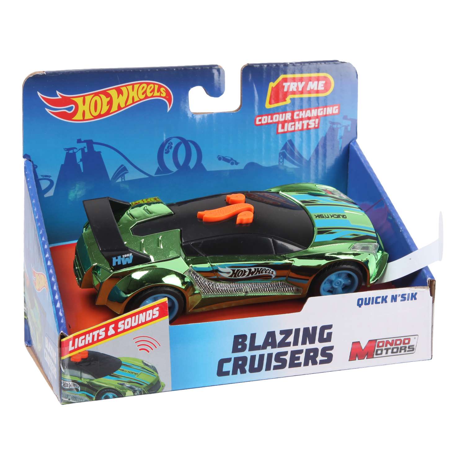 Автомобиль Hot Wheels зеленый 51200 - фото 2