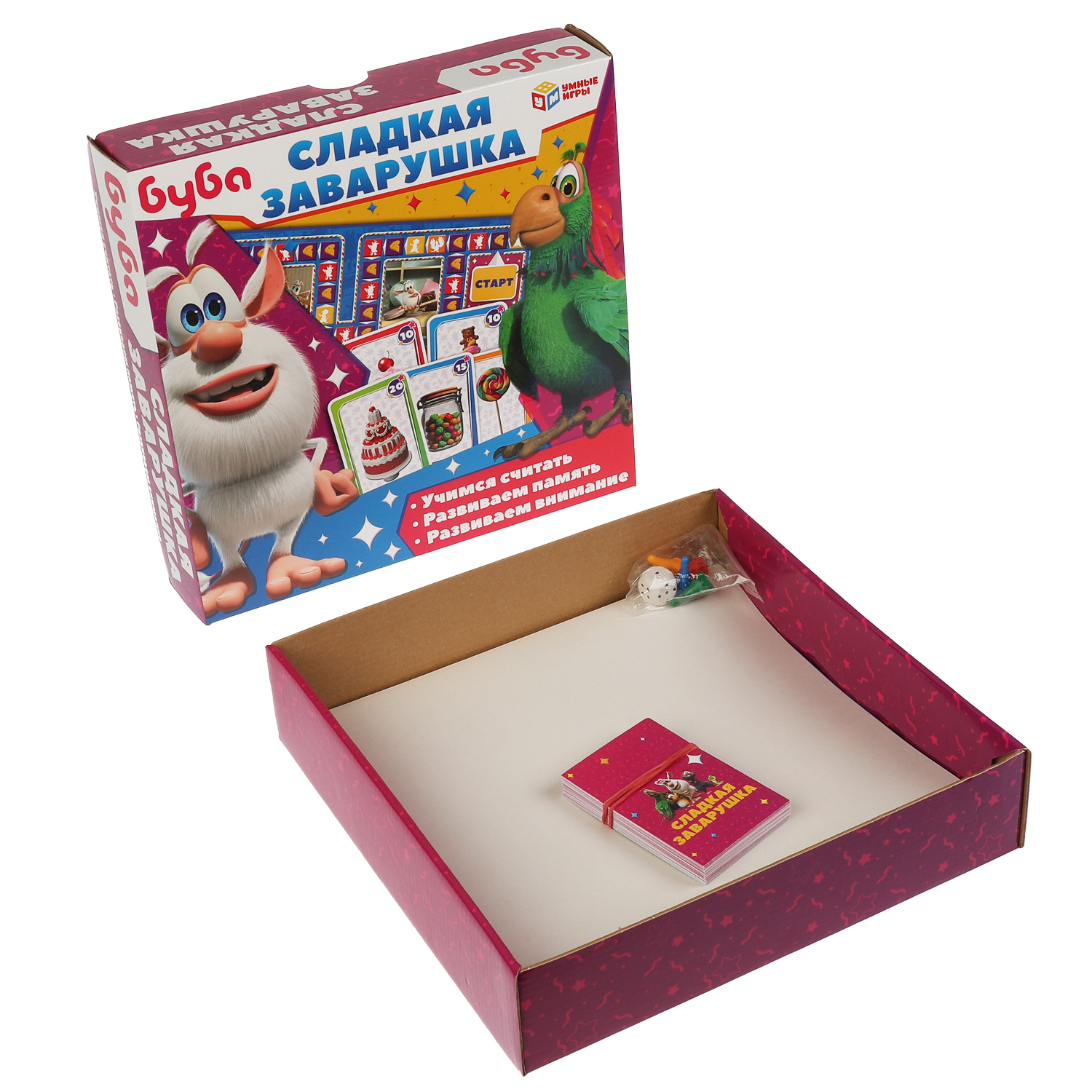 Настольная игра Умные игры Буба Сладкая заварушка - фото 2