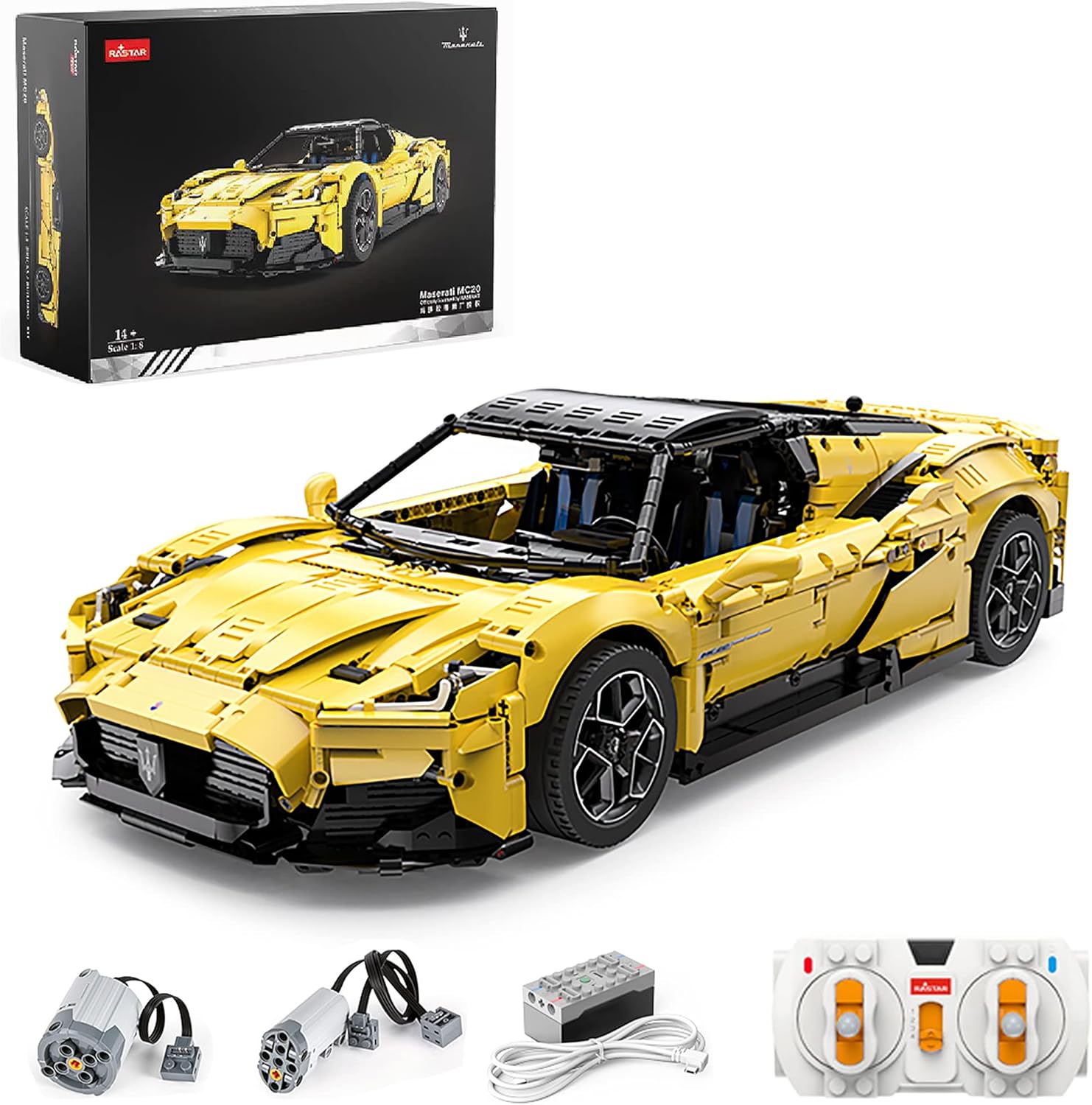Конструктор Rastar Maserati MC20 3300 дет. - фото 3