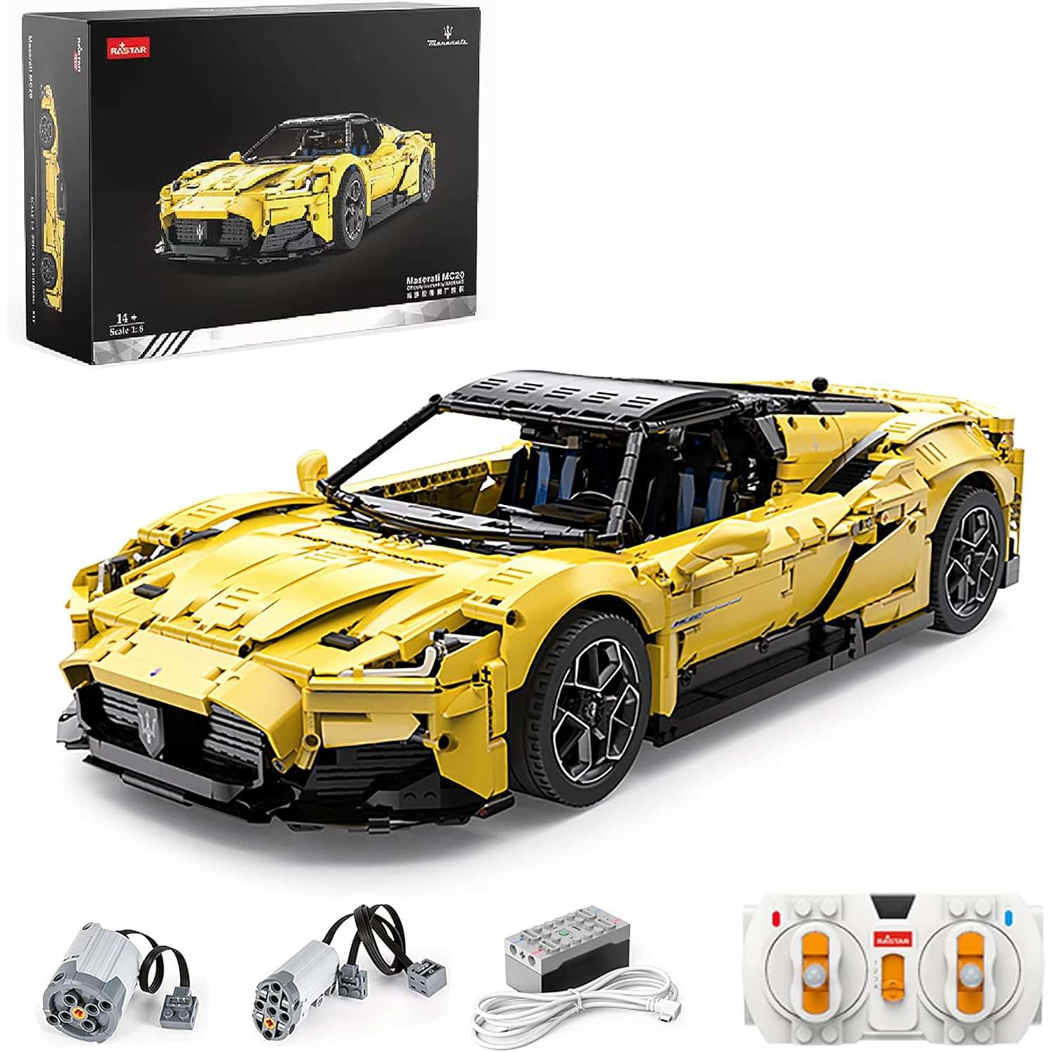 Конструктор Rastar Maserati MC20 3300 дет. - фото 3