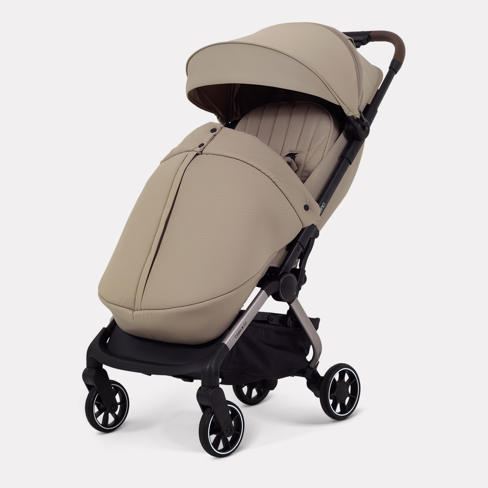 Коляска прогулочная Rant Zeno бежевый - фото 2