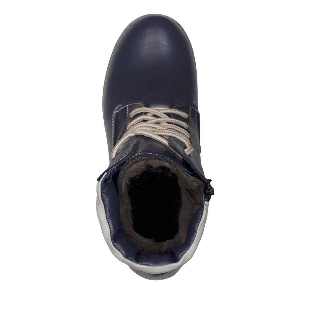 Ботинки Europen 1661Ш-СВ EUROPEN Ботинки для двочки,синий кожа - фото 3