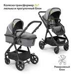 Коляска трансформер Happy Baby Linda dark grey