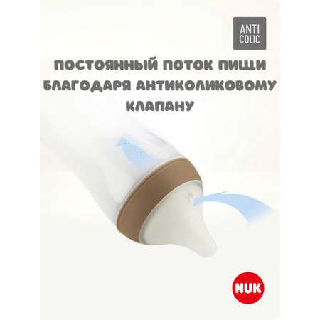 Бутылочка Nuk 230 мл 1 шт.