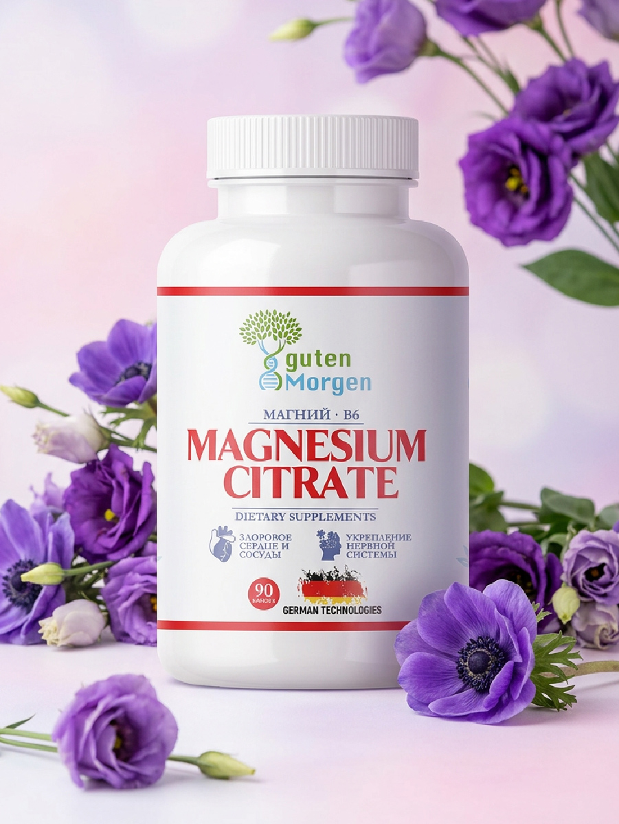 Магний в6 Guten Morgen витамины цитрат - фото 8