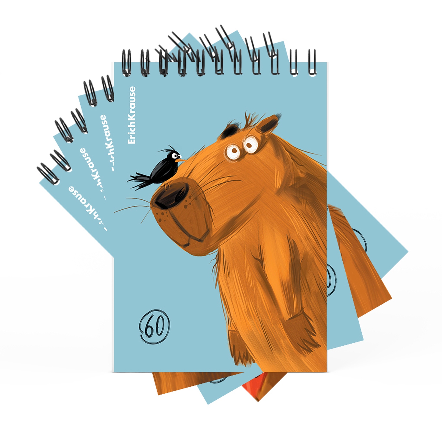 Тетрадь ErichKrause клетка 60 лист. в ассортименте - фото 2