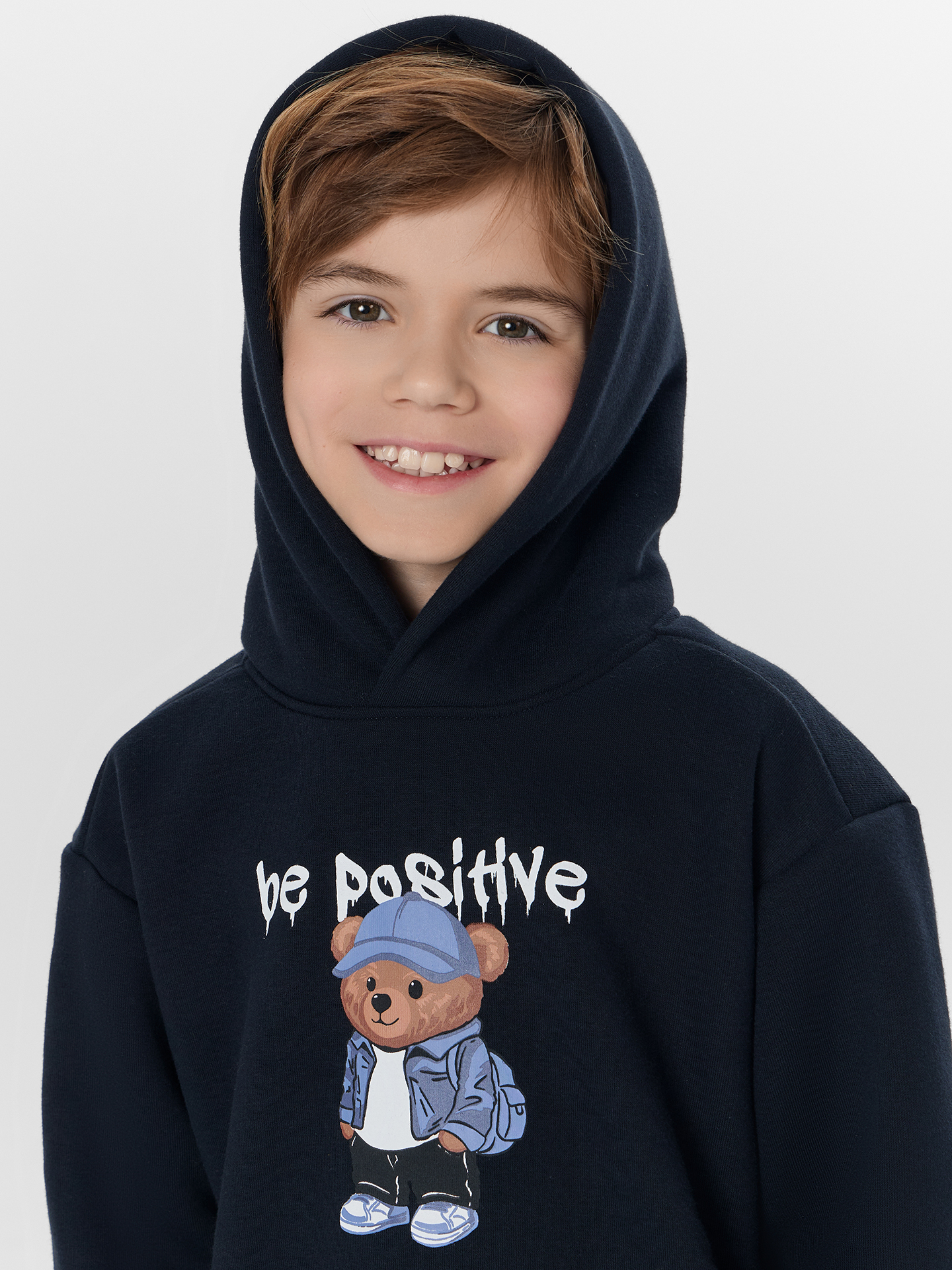 Худи Mark Formelle (Марк Формэль) 123441/неви +печать1 - фото 5