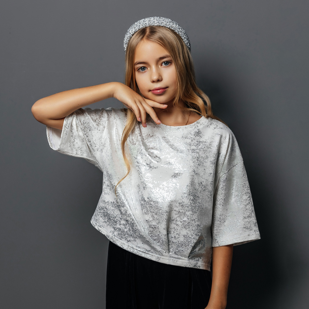 Футболка Селтекс Ю_ФК 66 молочный/серебро - фото 1