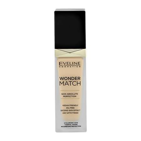Крем тональный EVELINE Wonder Match адаптирующийся тон 25 light beige 30 мл