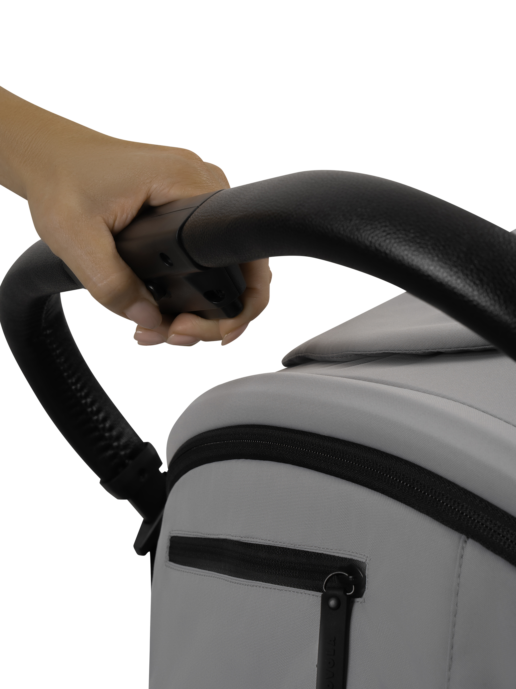 Коляска прогулочная JOVOLA Storm, светло-серый - фото 33