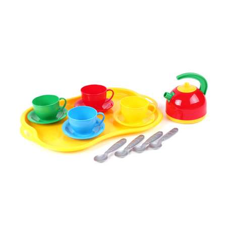Игрушка S+S чайник, посуда