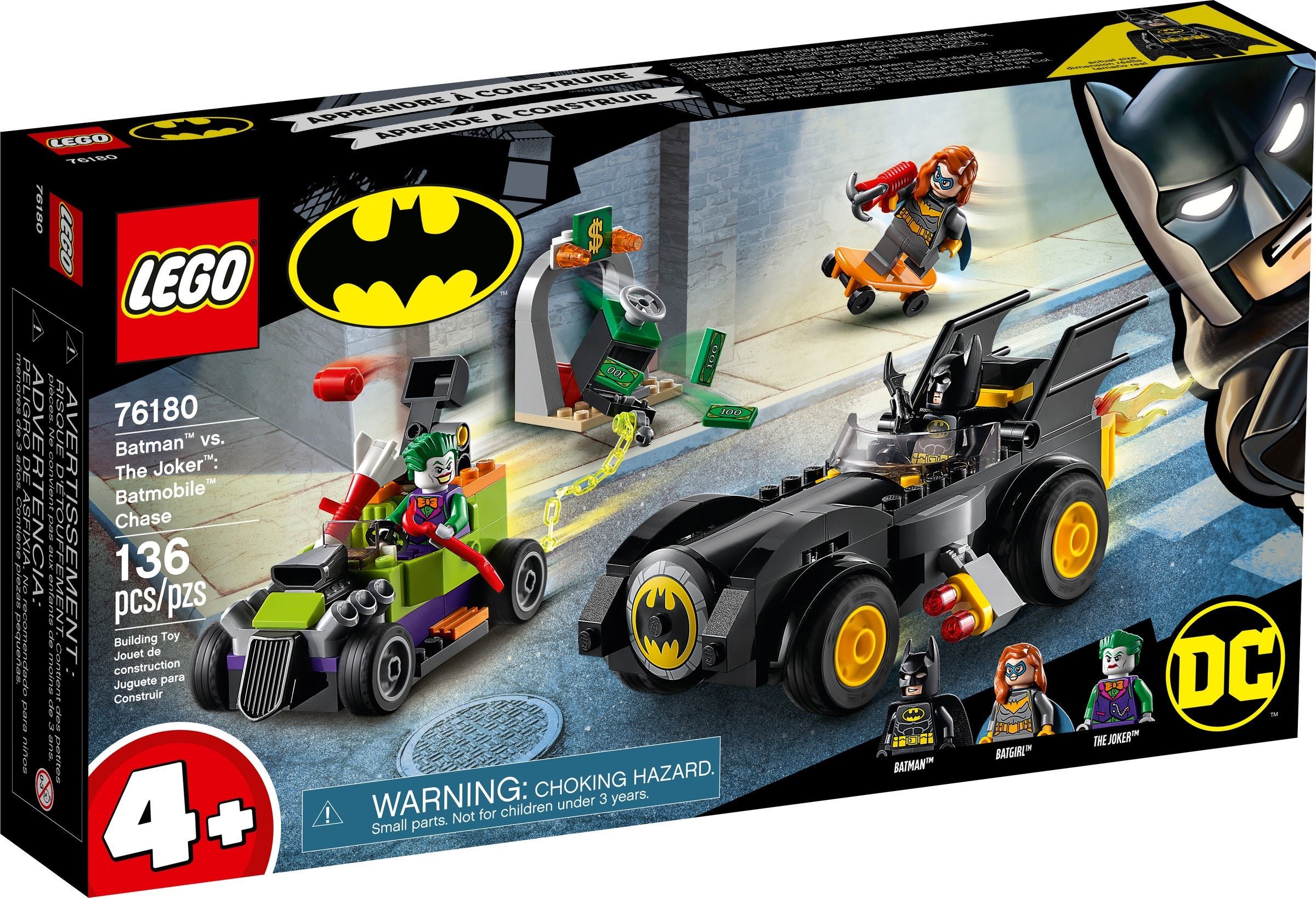 Конструктор LEGO DC Super Heroes 76180 136 дет. - фото 1