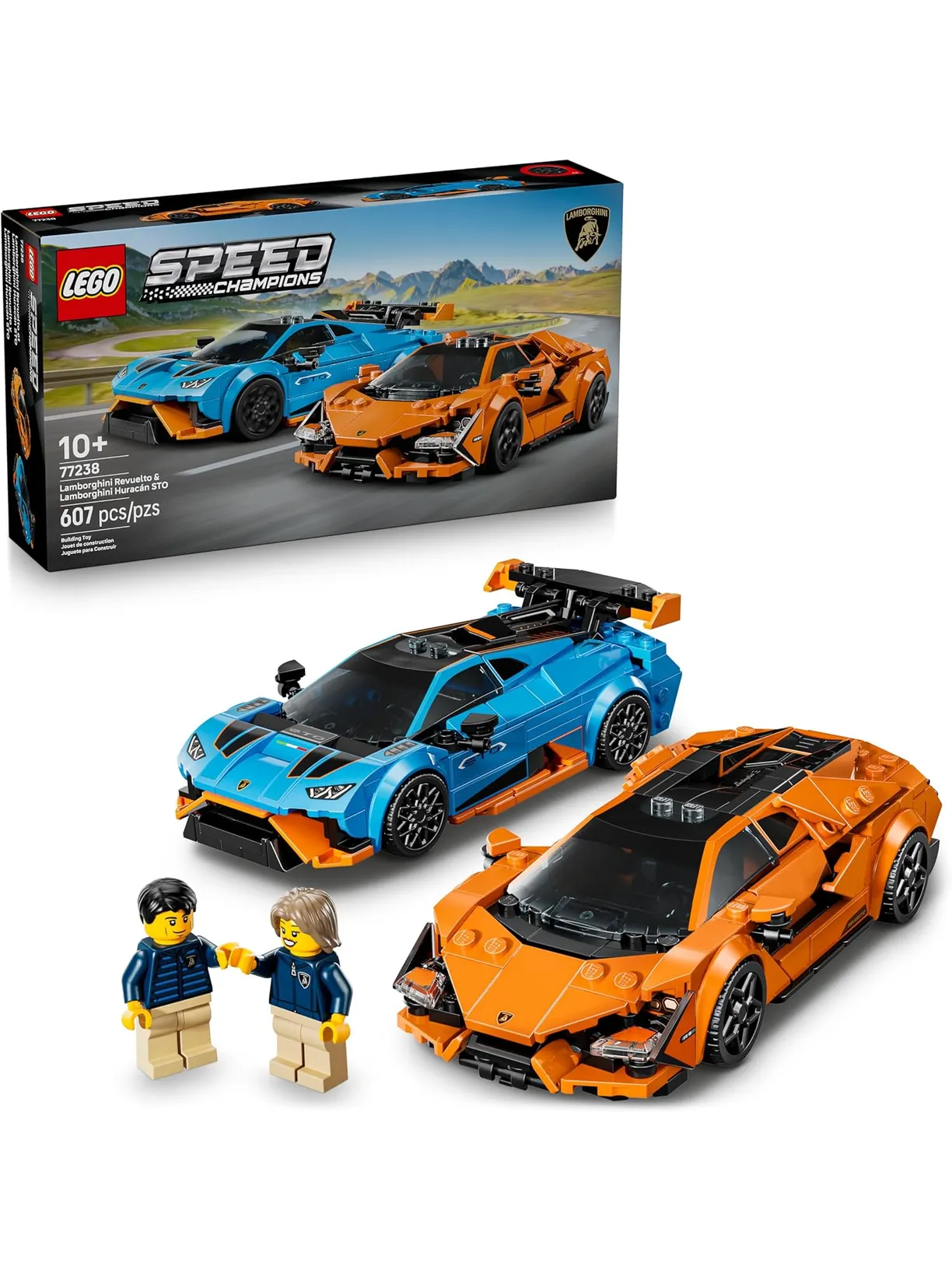 Конструктор LEGO Speed Champions Lamborghini Revuelto 607 дет. - фото 1