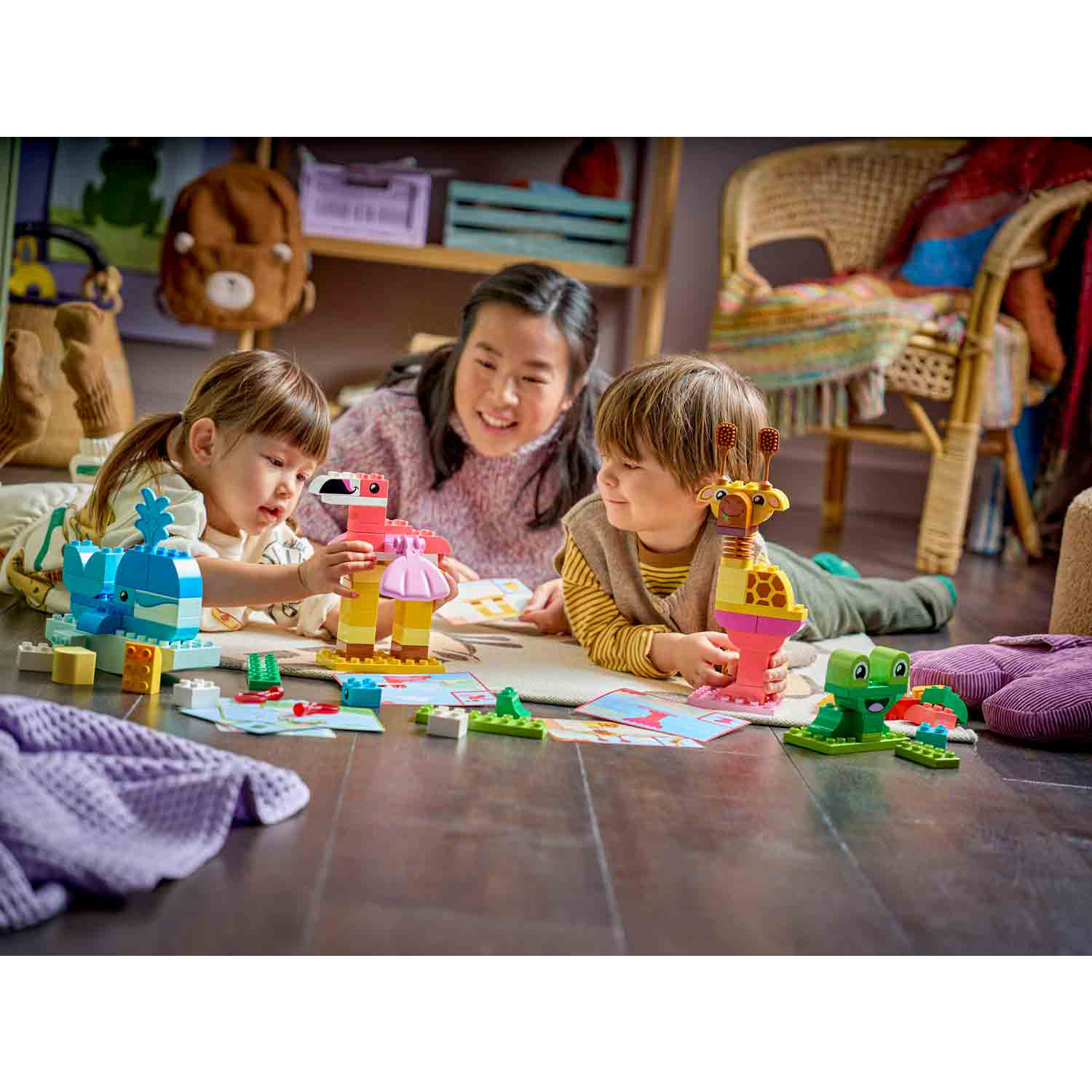 Конструктор LEGO DUPLO Игра «Собери животное» 94 дет. - фото 12