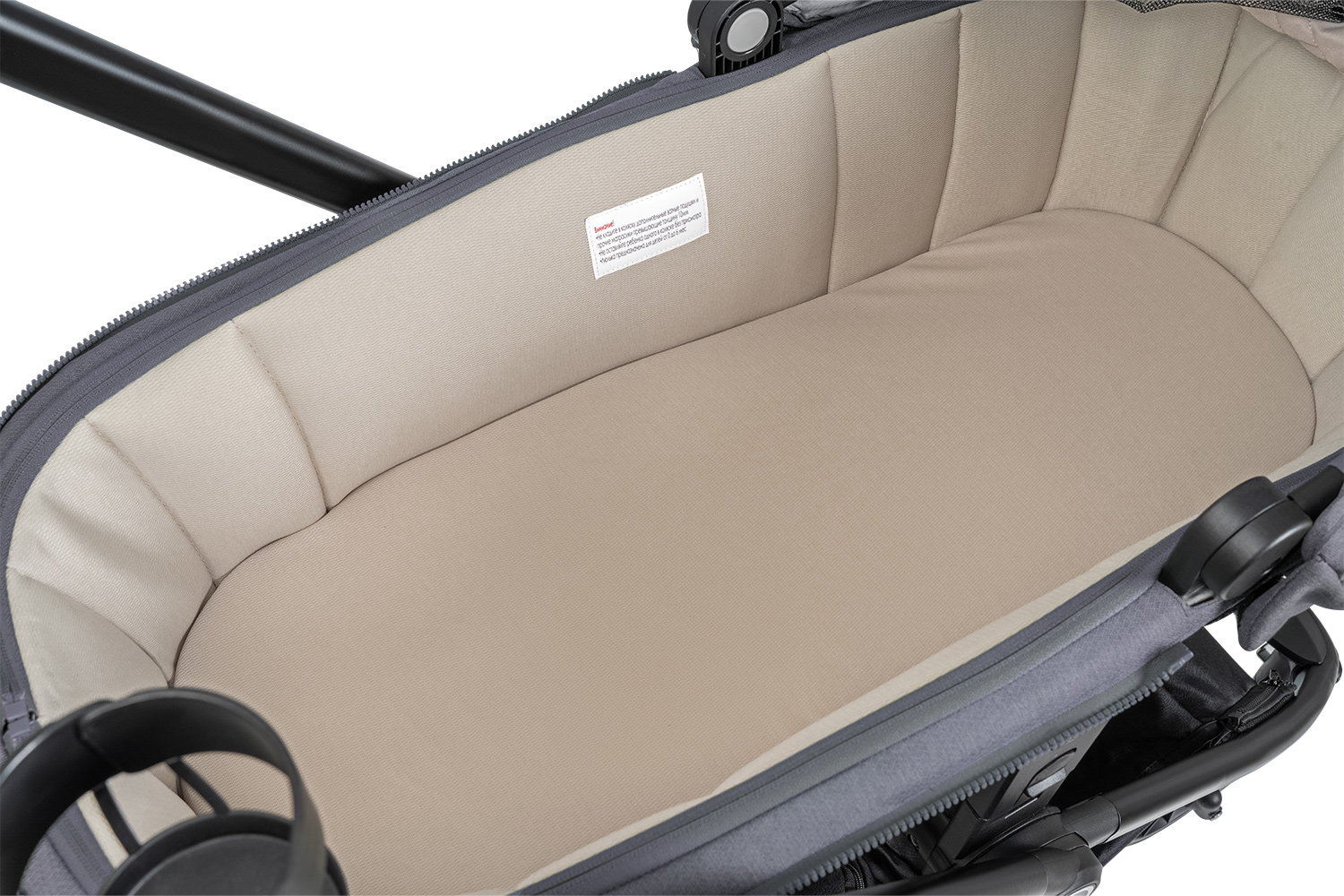 Коляска 3в1 Farfello Baby shell серый - фото 14