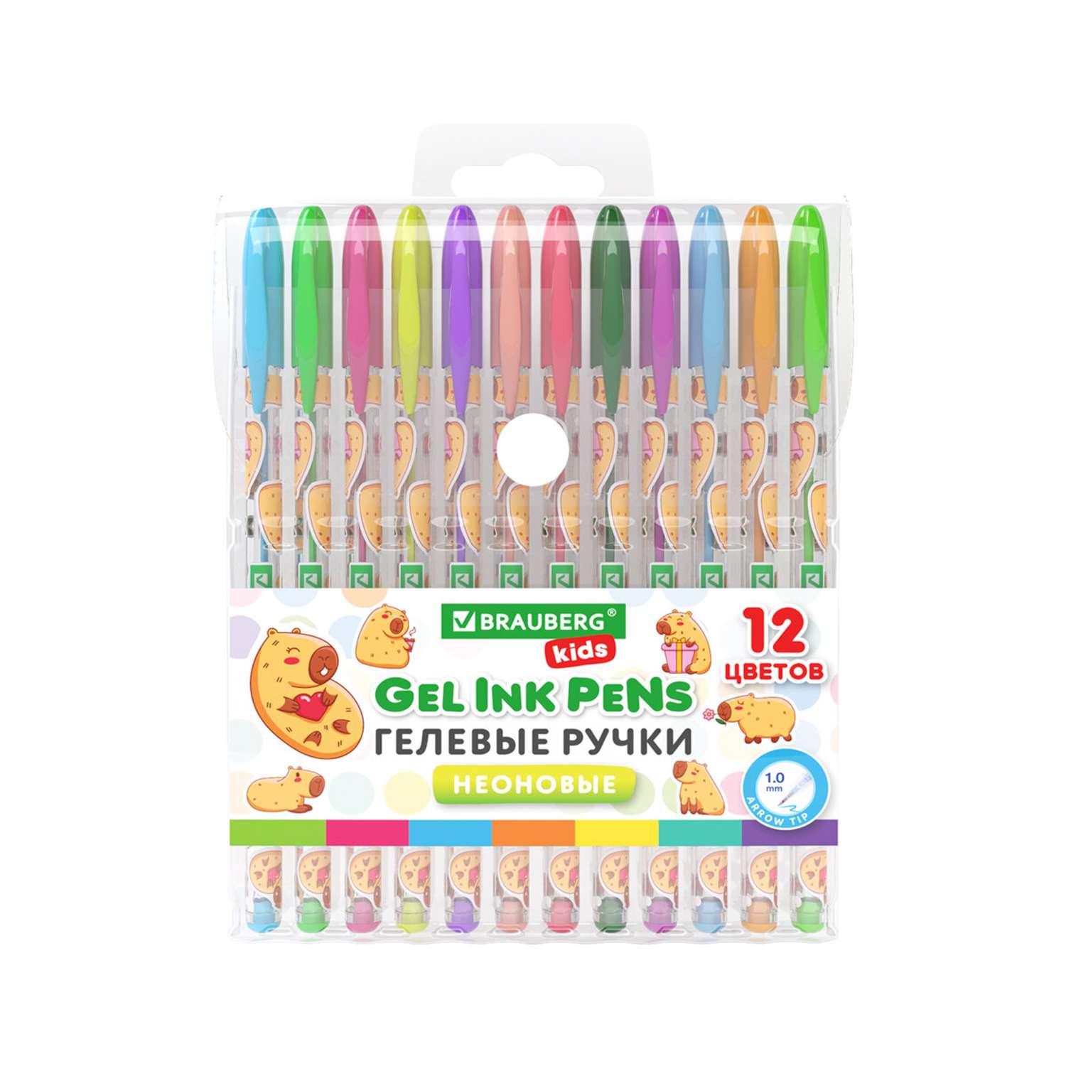 Ручка гелевая Brauberg 12 шт. - фото 1