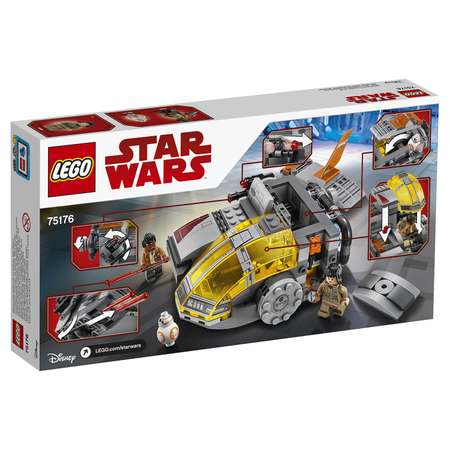 Конструктор LEGO Star Wars Корабль Сопротивления блочный