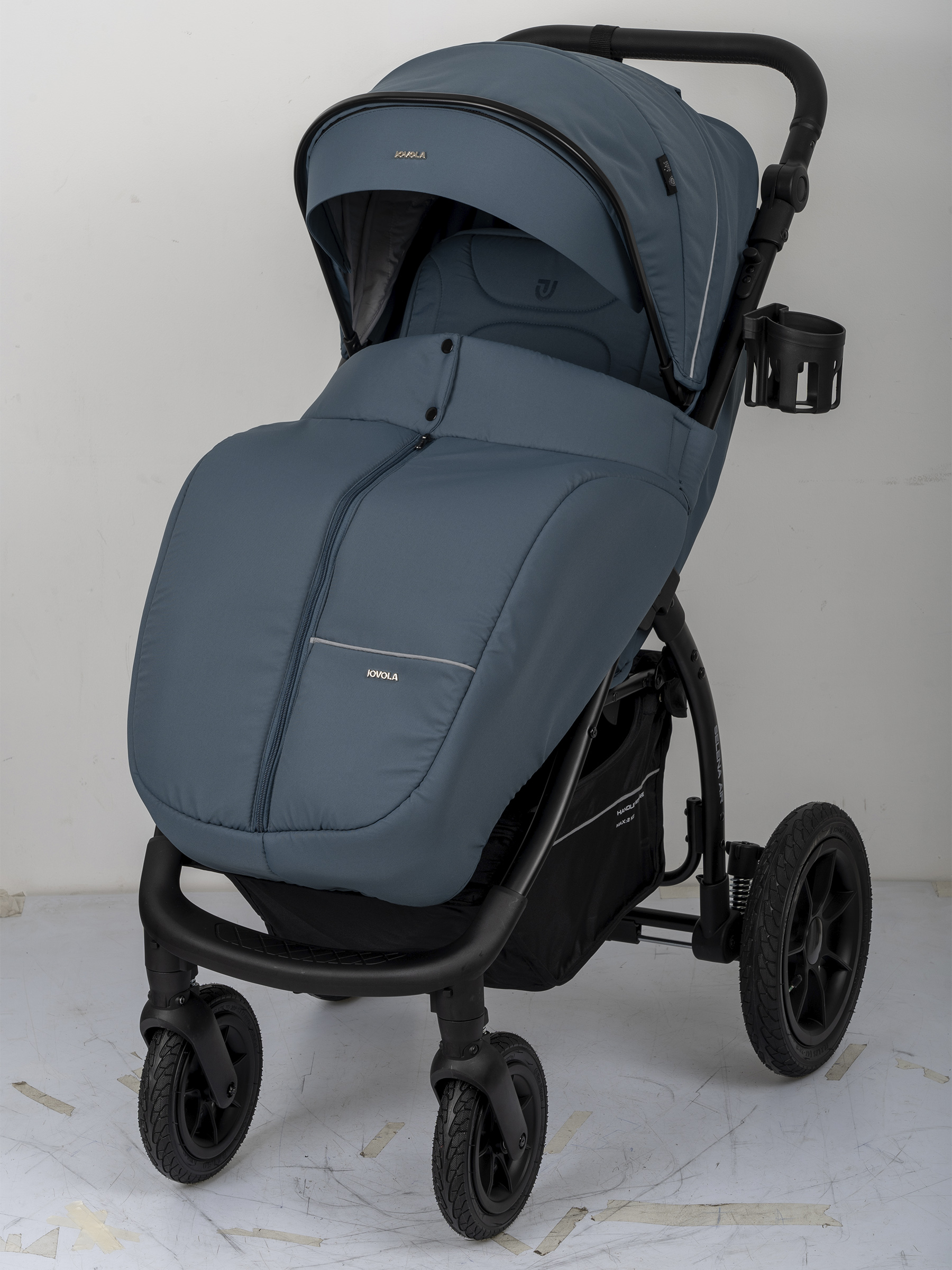 Коляска прогулочная JOVOLA Selena Air Plus синий - фото 3