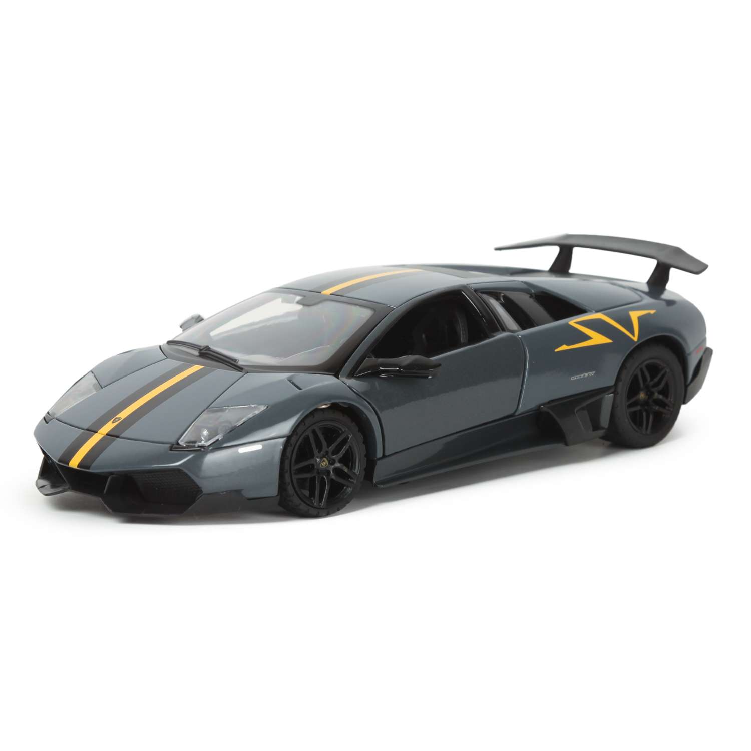 Автомобиль Rastar Lamborghini 1:24 серый 39301 - фото 1